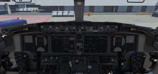 Asobo 737-8 MAX | Cockpit Recolor Mod | v1.0