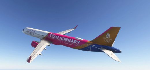 IniBuilds A321neo Wizz Air HA-LGI (TEAM HUNGARY) MSFS 2024 Requested v1.0