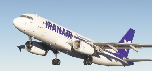 Iran Air EP-IRV Fenix A320 IAE Fictional Concept Livery with Cabin – 8K v1.0