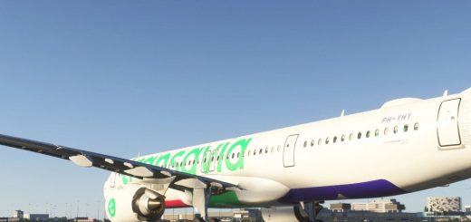 IniBuilds Airbus A321LR Transavia 8K v1.0